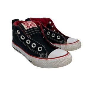 Converse Chuck Taylor All Star Street Mid Sneaker Shoes Black Sz 12‎ Junior